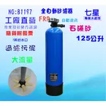 【七星淨水】地下水處理125公升電子流量全自動控制過濾器.石碤砂.餐飲淨水器.飲水機.(貨號:B1197)