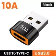 Type C Adapter 10A USB C Female to USB A Male Converter High Speed Fast Charge B