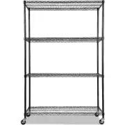 NNEDSZ Modular Wire Storage Shelf 900 x 450 x 1800mm Steel Shelving