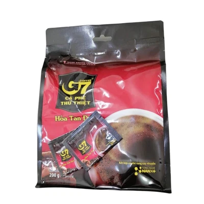 G7 3-In-1 Trung Nguyen Black Instant Vietnamese Coffee 100 Sticks x 2g (HALAL)