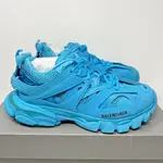 巴黎世家 BALENCIAGA TRACK 藍色 透明鞋底 厚底鞋 增高鞋 老爹鞋 休閒鞋 542436