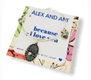$28 Alex and Ani Because I Love You Rafaelian Silver- Retails Z35
