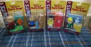 PEANUTS GOOD'OL CHARLIE BROWN SET OF 4 CHARLIE , LUCY , LINUS , SCHROEDER , NEW