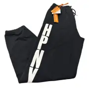 NEW Heron Preston Mens HPNY Regular Fit Sweatpants Black Size Small S NWT