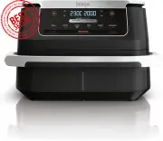 Ninja FlexDrawer Air Fryer, 6.6L Capacity - Black