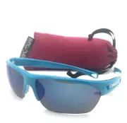 New SUNCLOUD POLARIZED OPTICS Sunglasses DETOUR Glacier Blue Frame w/Blue Mirror