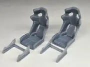 1/24 Recaro Pro Race Seat (2pack),Fujimi, Aoshima. Tamiya, Revell, Monogram