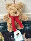 Bartholomew Bear Decoration 6 inch JellyCat Stuffed Plush Toys Gift NWT