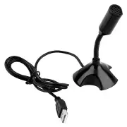 Plastic USB Mini Desktop Speech Microphone Stand For PC Laptop Computer Notebook
