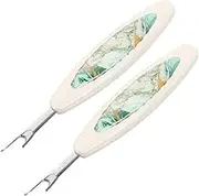 TEHAUX 2Pcs Seam Ripper Thread Cutter Durable Sewing Tools for Tag Removal Embroidery and Crafting Comfortable Grip Wear Resistant Design for DIY