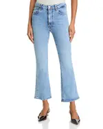 Frame The Reboot High Rise Ankle Bootcut Jeans in Lark