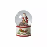 Villeroy & Boch CHRISTMAS TOYS Santa Large Snow Globe #6642