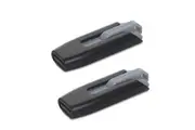 2PK Verbatim Store'n'Go V3 USB 3.0 Flash Drive 16GB Storage f Laptop PC Grey