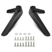 Universal TV Stand, Table Top TV Stand Base Replacement, TV Base Pedestal Feet TV Stand Mount Legs Black
