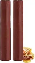 Gilly’s Beeswax Filler Garnet (Red Brown)- 2 Pack | Sticks for Furniture & Wood Repair, Beeswax Kit for Cracks, Gaps & Nail Holes in Timber | Wood Filler Wax Sticks/Crayons for DIY Projects
