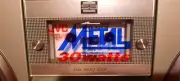 1 New "METAL" Door Decal Sticker for JVC RC-M70 Stereo Boombox Ghettoblaster