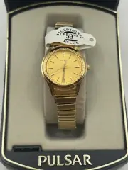 Pulsar Women's PRS 504X Mineral Crystal Dial Wrist Watch New In Box Untested