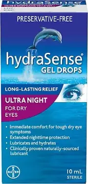 HydraSense Eucalyptus Nasal Spray Ultra Congestion Nighttime Relief 10ml