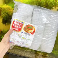 在飛比找蝦皮購物優惠-Combo 50 Cau 帶蓋蔬菜酸奶油模具 _ 棉