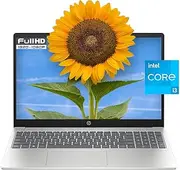 [HP] 15.6 inch FHD Laptop, Intel Core i3-N305, 8GB RAM, 256GB SSD, Intel UHD Graphics, Fingerprint, USB Type-C, HDMI, Wi-Fi 6, Bluetooth 5.3, Windows 11 Home, Natural Silver, EAT 64GB USB Flash Drive