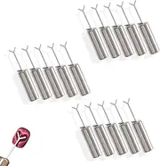 Heart Cat Eye Magnet for Nails, Heart Magnet for Cat Eye Gel Polish, Professional Y-Shaped Guide & 3-Step Salon-Quality Designs, Rust-Proof, Travel-Ready (15PCS)