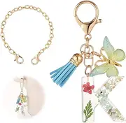 NQEUEPN Bottle Chain for Stanley Cups, Cute Letter Charm for Stanley Cup with Butterfly and Tassel Accessories Tumbler Accessories Compatible with Stanley Cup 40oz
