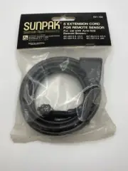 Sunpak 5' Remote Sensor Extension Cord for Sunpak Auto 522 Sensor RS-005 NEW