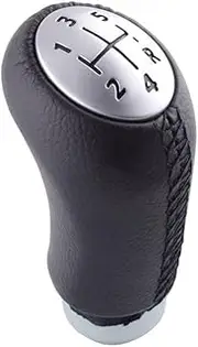 Car Knob Shift Gear Stick Shift Knob Leather Shifter Lever Knob for Renault for Laguna for Megane 2 for Clio 3 for Scenic 2 for Kangoo 2009