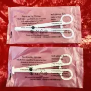 Body Piercing Disposable Forceps Clamp Pre-Sterilised Septum