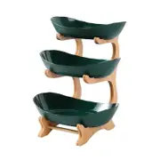 Wooden Table Plates with Floor Partition