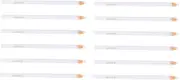 jojofuny 1 Box Peel Off Grease Pencil Multi Purpose Marker for Sewing Drawing Crafting No Sharpening Required for More White