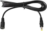 DC4.0x1.7mm Extension Cable for LED Strips Surveillanced Cameras DC4.0 Male Female Extension Cord 1.5M 4.92ft Cable