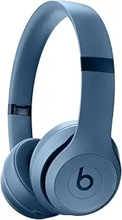 Beats Solo 4 – Wireless Bluetooth On-Ear Headphones, Apple & Android Compatible, Up to 50 Hours of Battery Life – Slate Blue