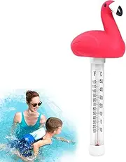 Floating Pool Thermometer - Water Temperature Thermometer | Turtle Pool Thermometer | Floating Pool Temperature Gauge | Pond Temperature Monitor | Large Display Easy Read Sensor Animal Shape Monitor