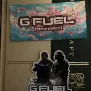 GFuel Sticker Rainbow Six Siege & Cherry Blossom Sticker