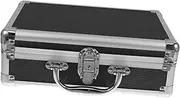MAGICLULU Aluminum Alloy Toolbox Lockable Briefcase Hard Case Makeup Tools Portable Storage Container For Men Tool Organizer Aluminum Storage Box
