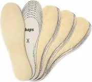 Kaps Winter Insole Set, 4 x Sheep Wool Inserts for Shoes and Boots, Warm &...