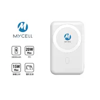 在飛比找蝦皮商城優惠-MYCEll PD無線行動電源 20W 10000mAh M