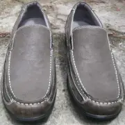 Gravity Defyer Shoes Jackson TB883DL Size 8.5 M Gray Loafers Rare Discontinued