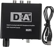 CAXUSD Optical to Analog Digital Audio Converter Speaker Adapter Random Style