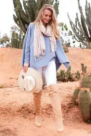 Feels Like A Cloud Slouch Top--BOHO-793