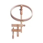 Hardwicke Manor Table Clamp with Embroidery Hoop Birch hardwood cross stitch