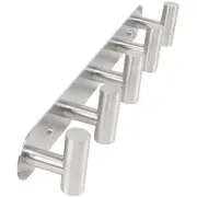 Coat Hook Rack, Wall Mounted Coat Rack with 5 Hooks, Heavy Duty Towel Hook Ra...