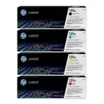 【APP下單點數4%送】HP 131A CF210A + CF211A + CF212A + CF213A 原廠一黑三彩碳粉匣組 ( 適用HP LASERJET PRO M251/M276/M276NW )