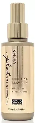 Kenra Platinum Luxe One Gold Leave In Miracle Spray 5 oz/150 ml