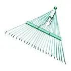 Garden Leaf Rake Head Gardening Tool for Flowers Bed Roof Yard Cleaning