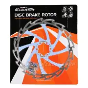 AU Ship~ALLIGATOR Coated Disc Brake Rotor,WIND CUTTER,203mm,Light Blue,151g