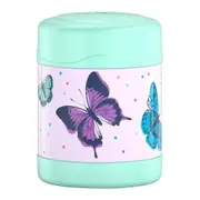 Thermos 290 ml Funtainer Double Wall Vacuum Insulated Food Jar-Butterfly Frenzy