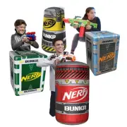 NERF Nerf Competition Pack 4 Inflatable Bunkers for Combat, NERF War, Laser T...