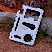 New Multifunction Outdoor Survive Gear Credit Card Gadget Camping EDC Multi Tool